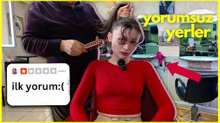 Thumbnail for İNTERNETTEKİ YORUMSUZ MEKANLARI TEST ETTİM! (KUAFÖR, OTEL, RESTORAN...)