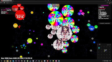 Agar.io - Naked & SniiKz Random Server Takeover #117