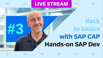 Back to basics with SAP Cloud Application Programming Model (CAP) - part 3