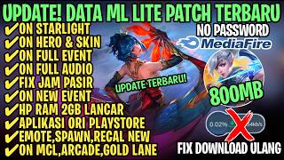 Data ML Lite Full Event 800Mb Patch Hirara Terbaru | ML Lite | Cara Mengatasi Lag & Patah Patah