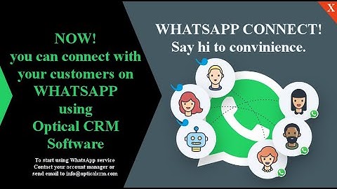 Optical CRM Software | WhatsApp Module Demo Video | WhatsApp Module | POS Software for Optical Shop
