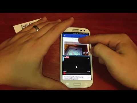How to Use Multi Window View on the Galaxy S3