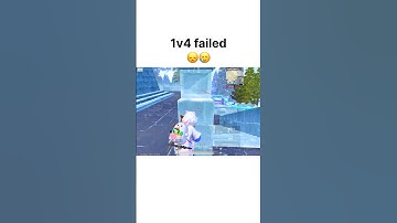 1v4 failed 😞🥲 #shortvideo #bgmi #shorts #viral #1v4 #failed #pubgmobile