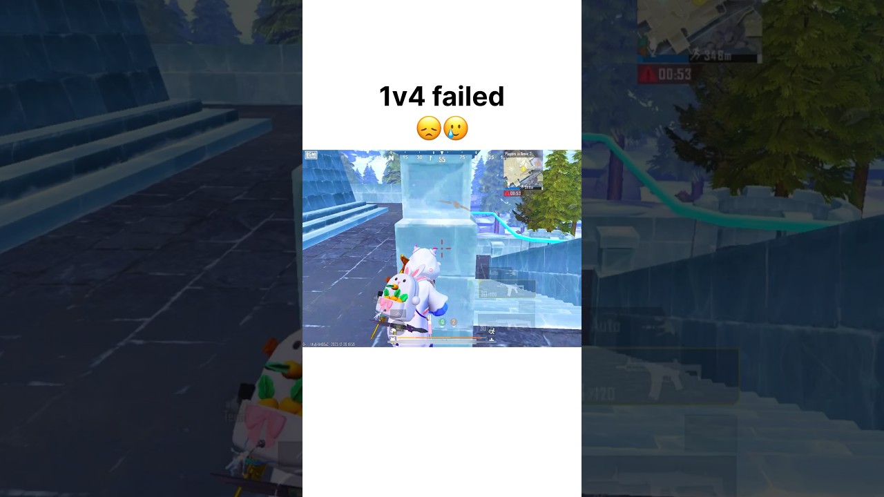 1v4 failed 😞🥲 