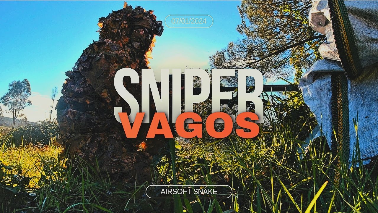 ↘️EX MITARY из ПОРТУГАЛЬСКОЙ АРМИИ носит костюм Ghillie в игре AIRSOFT в Вагоше, Португалия.