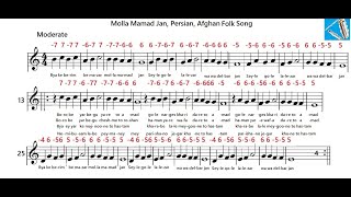 Molla Mamad Jan the Persian, Afghan folk music with Harmonica