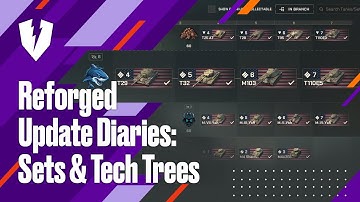 WoT Blitz Reforged: Tech tree and Sets Changes On The Next Test