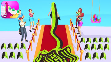 HAIR CHALLENGE 💕👩🏻‍🦰🌈 Gameplay All Levels Walkthrough iOS, Android New Game Update Max Level 84KK