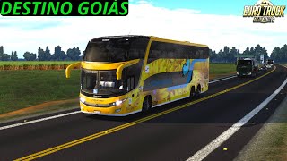 Do Mato Grosso até Goiás: Uma viagem incrível de Rondonópolis a Rio Verde no Euro Truck Simulator 2!