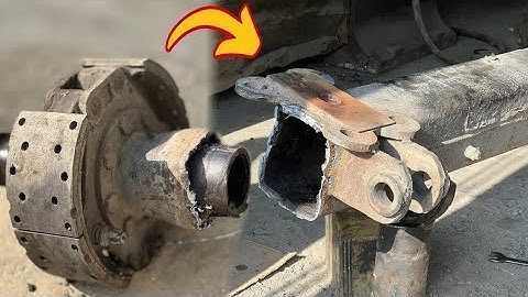 Truck Axle Housing FIXED! Step-by-Step Technical Method