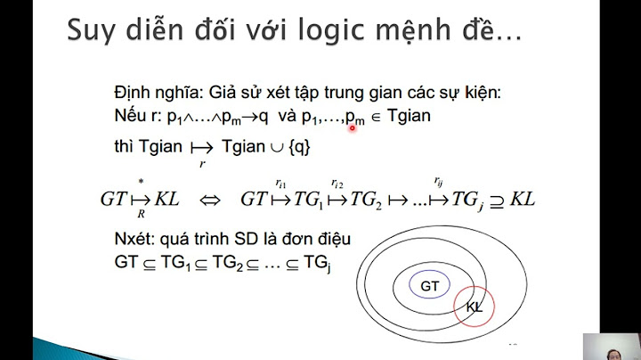 Các luật suy diễn có cơ sở là gì năm 2024