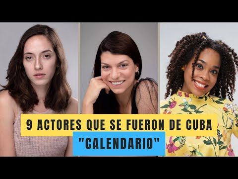 9 ACTORES de la serie CALENDARIO que ya NO ESTAN en CUBA