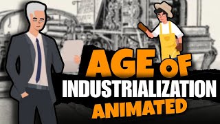 The age of industrialisation CLASS 10 animated 1 shot  - Class 10 SST history one shot boards 2023