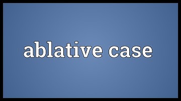 Ablative case Meaning