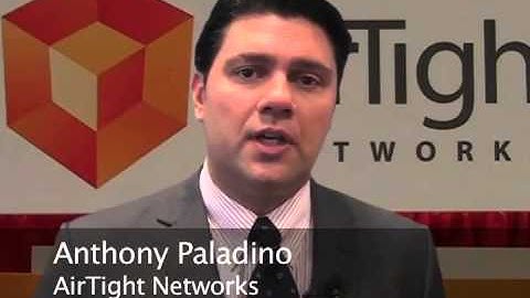 NRF 2012 AirTights single platform offers Guest Wi-Fi and wireless security