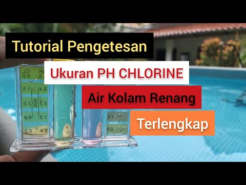 Video: 3 Cara Menurunkan Tahap Klorin di Kolam Renang