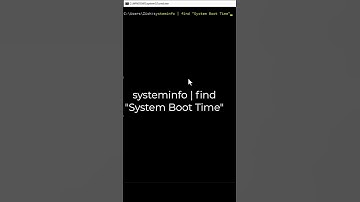 When my system rebooted? | Find System Boot Time