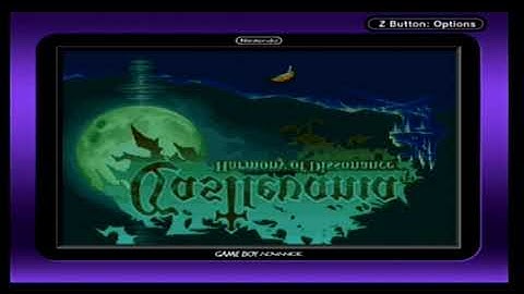 Nintendo Game Boy Advance Castlevania: Harmony of Dissonance Intro - Opening
