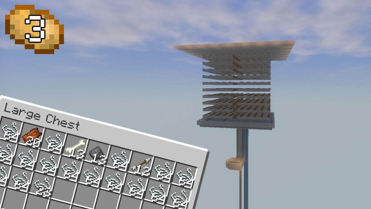 Dit is één van de grootste mob farms in Minecraft!!!