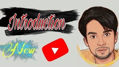 The Introduction // My first YouTube video // @adarshpandeyvlogs7619 // #introduction //