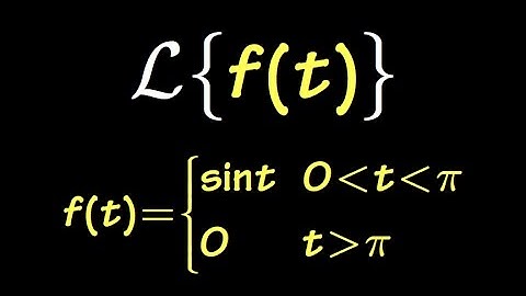Laplace transform of a piecewise function, sect7.2#11