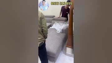 Mẫu sofa phòng khách vải nỉ đẹp vạn người mê