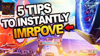 5 TIPS TO INSTANTLY IMPROVE IN APEX SEASON 9 (BEGINNERS GUIDE)