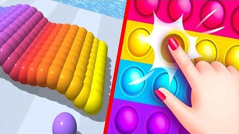 🎮Pop Us vs Canvas Run All Levels - New Max Level Android,Ios Mobile Gameplay