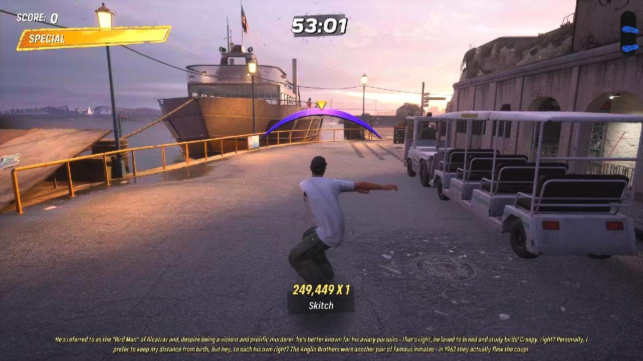 Tony Hawk's Pro Skater 3 + 4 Skitching glitch
