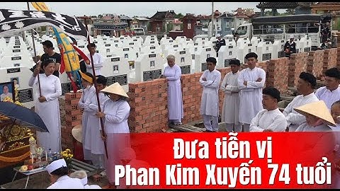 Buổi đưa tiễn, phan kim xuyến 74 tuổi nơi cực lạc, đạo cao đài#lễtang #đạocaođài#tayycaodai