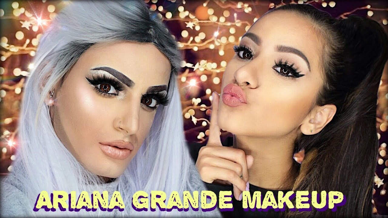 ARIANA GRANDE MAKEUP 😱🔥| Victor Nogueira feat. Leticia Hally