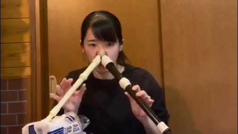 Nose flute | Racing into the night - YOASOBI