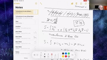 Alexander Polyakov - Turbulence in One Dimension