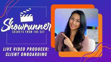 Remote Live Video Production - Client Onboarding: Showrunner Replay Edition