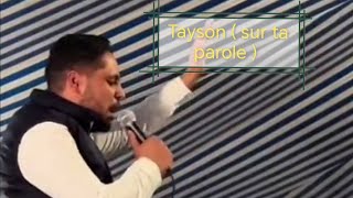 cantique ( sur ta parole ) tayson Nouveau cantique 2024 VIE ET LUMIÈRE 🙏✝️