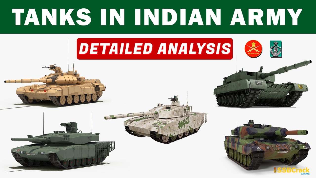 List of Important Battle Tanks of Indian Army