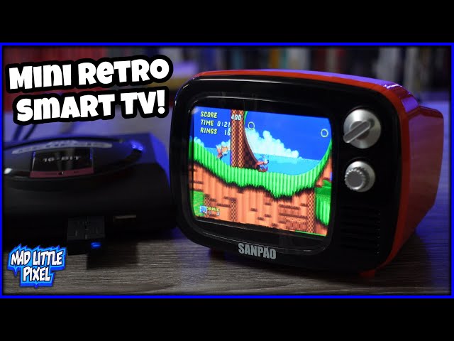 A Mini Retro SMART TV? Sanpao TJ800 Android TV Review 