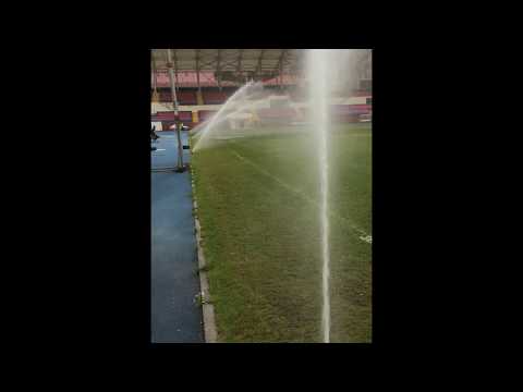 Video: Futbol sahası sprinkler nasıl çalışır?