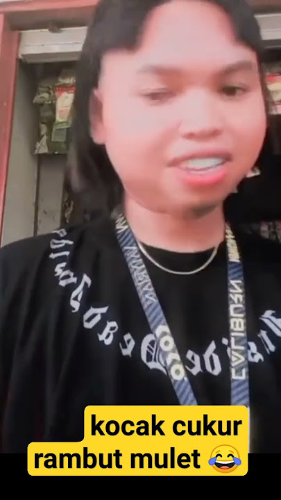 cukur rambut kocak#cukurrambut #shortvideo #mulet #viral