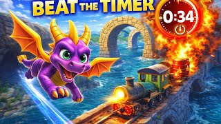Spyro the Dragon Sunny Flight 100% Walkthrough | All Gems + Perfect Route