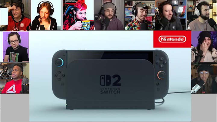 Nintendo Switch 2 – First-look trailer REACTION MASHUP