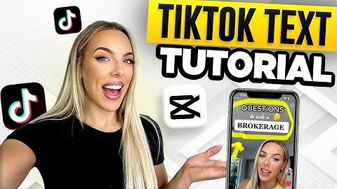 How to Add TEXT to your TIKTOK Videos | 4 DIFFERENT METHODS