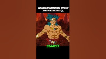 Wholesome Interaction Between Broly And Bardock 🥶 #crashout #broly #sparkingzero #dragonballz #dbz
