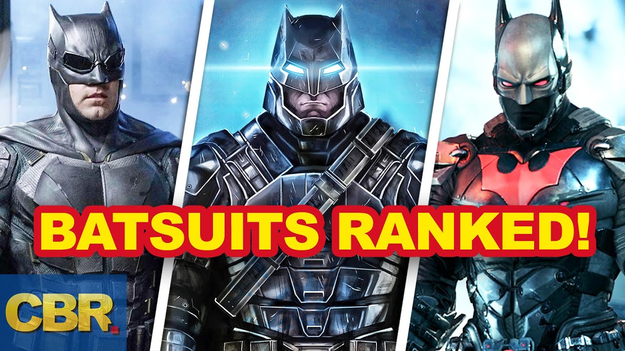 DC: 10 Batman Suits Ranked By Power - YouTube