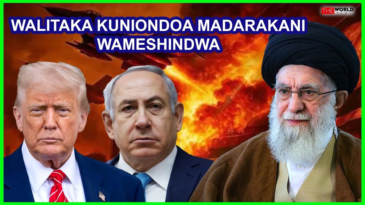 AL-KHAMENEI:TRUMP NA NETANYAHU WAMEFELI JARIBIO LAO|WAMESABABISHA VIFO VISIVYO VYA LAZIMA