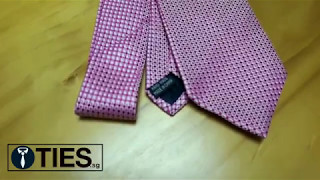 Pink & Red Checkered Tie - Ties.sg