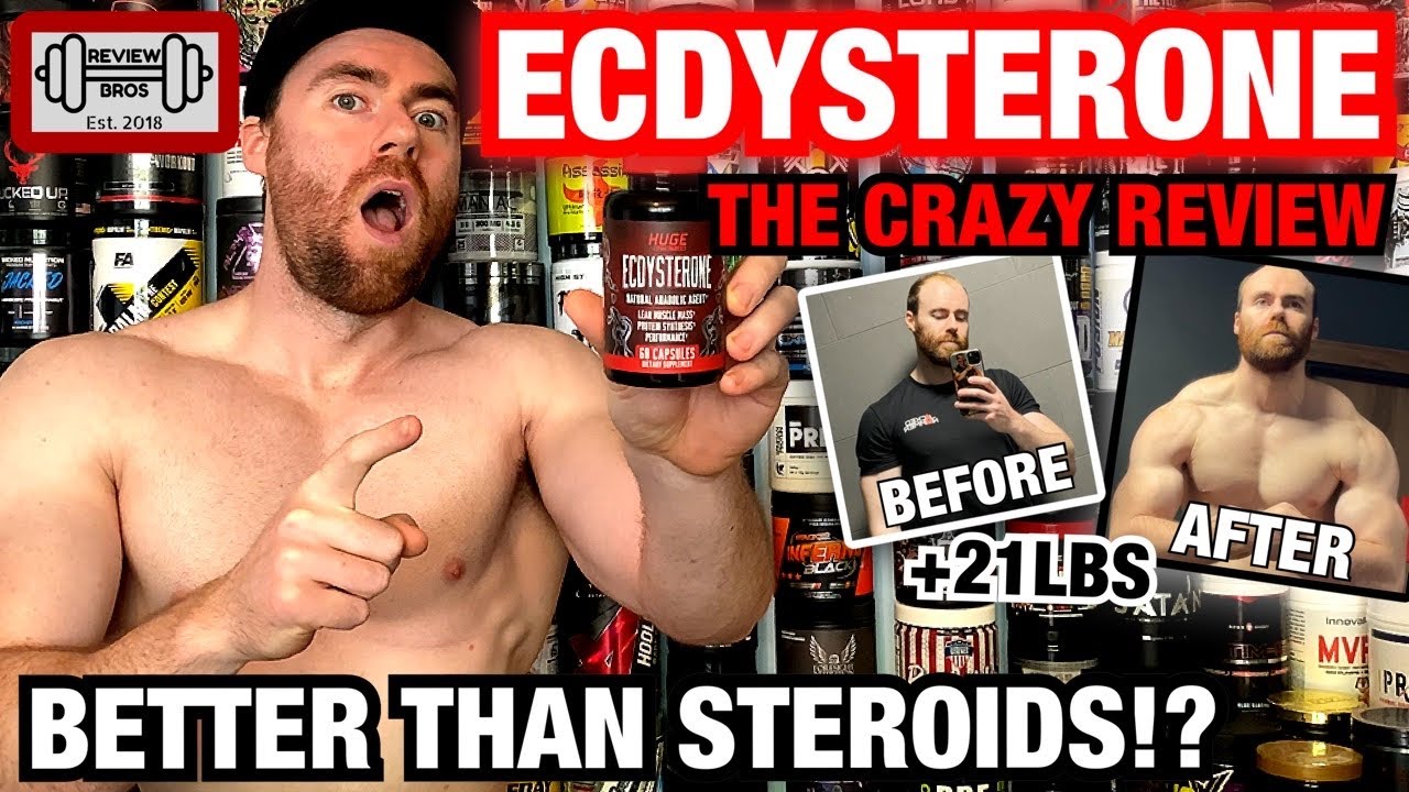 BETTER THAN STEROIDS!? ECDYSTERONE REVIEW | TURKESTERONE BROTHER | GAINED 21LBS 🤯