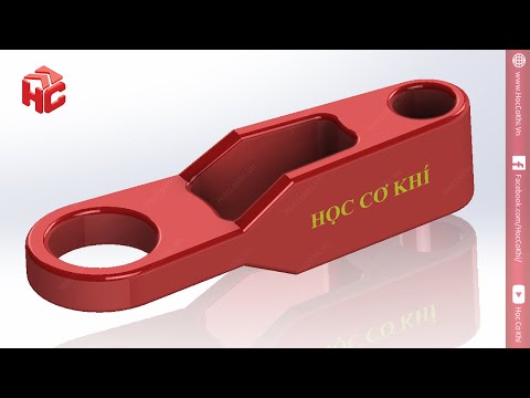 Video [hoccokhi] bài tâp Inventor 1 - hướng dẫn học Inventor... - youtube