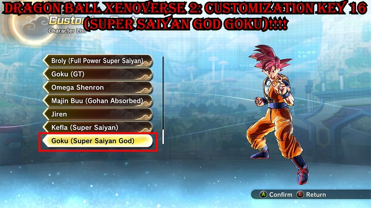 THE POWER OF GODS - GOKU CUSTOM PORTRAIT