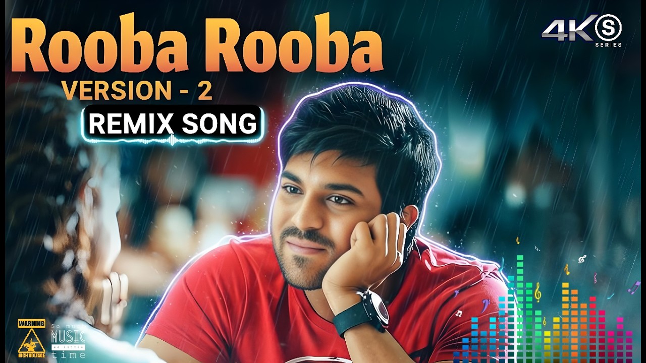 Rooba Rooba Full Remix Telugu Song | Orange Movie Video Songs | Ram charan  | @SSeries_Telugu